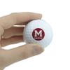 Morehouse College Primary Logo Novelty Golf Balls 3 Pack view 2