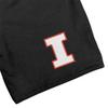 Campus Lab University of Illinois Mens Sweat Shorts Primary Logo, Black, Small view 2