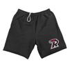 Campus Lab Ripon College Mens Sweat Shorts Primary Logo, Black, X-Large view 1