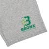 Bronx Community College Mens Sweat Shorts Primary Logo, Athletic Heather, Large view 2