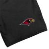 Campus Lab Seattle University Mens Sweat Shorts School Logo, Black, Large view 2