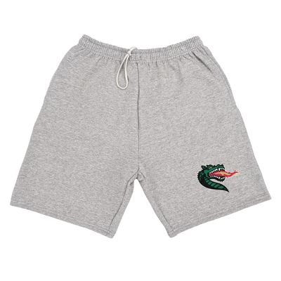 Campus Lab University of Alabama at Birmingham Mens Sweat Shorts Primary Logo, Athletic Heather, Medium