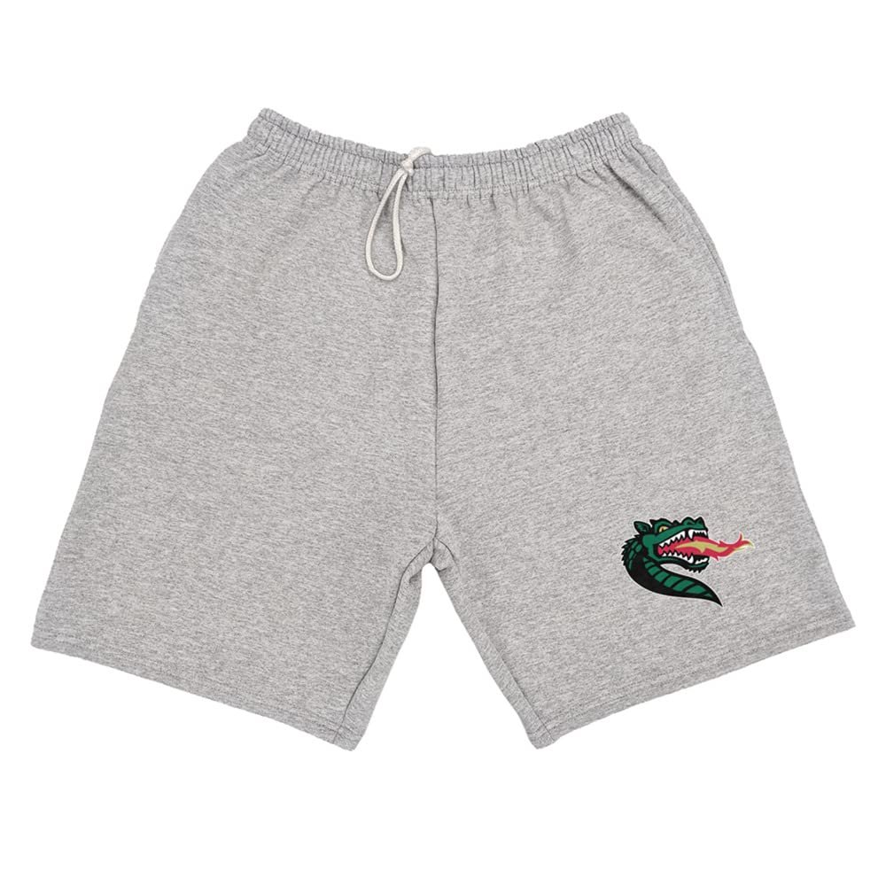 Campus Lab University of Alabama at Birmingham Mens Sweat Shorts Primary Logo, Athletic Heather, Medium