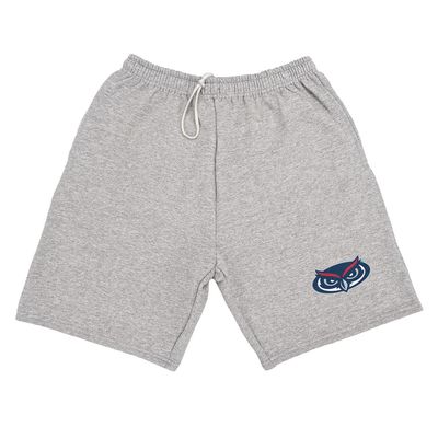 Florida Atlantic University Mens Sweat Shorts School Logo, Athletic Heather, Large