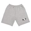 University of North Dakota Mens Sweat Shorts Primary Logo, Athletic Heather, Medium view 1
