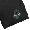 Adams State University Mens Sweat Shorts Primary Logo, Black, Large view 2
