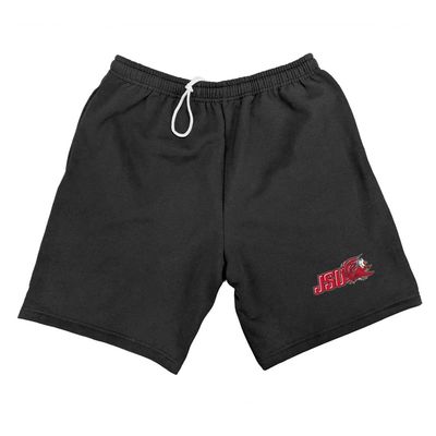 Campus Lab Jacksonville State University Mens Sweat Shorts School Logo, Black, X-Large