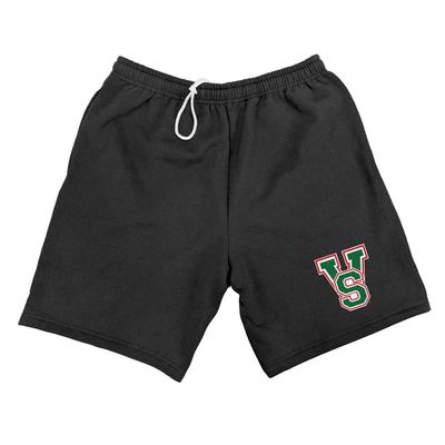 Campus Lab Mississippi Valley State University Mens Sweat Shorts School Logo, Black, Medium
