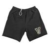 Campus Lab Mississippi Valley State University Mens Sweat Shorts School Logo, Black, Medium view 1