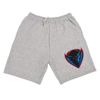 Campus Lab DePaul University Mens Sweat Shorts School Logo, Athletic Heather, XX-Large
