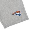 Campus Lab Carroll University Mens Sweat Shorts Primary Logo, Athletic Heather, Medium view 2