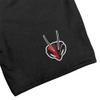 Campus Lab University of Lynchburg Mens Sweat Shorts School Logo, Black, Small view 2