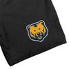 Campus Lab University of Northern Colorado Mens Sweat Shorts School Logo, Black, X-Large view 2