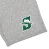 Stetson University Mens Sweat Shorts Primary Logo, Athletic Heather, X-Large view 2
