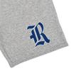 Campus Lab Rice University Mens Sweat Shorts Primary Logo, Athletic Heather, XX-Large view 2