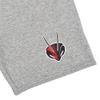 Campus Lab University of Lynchburg Mens Sweat Shorts School Logo, Athletic Heather, Small view 2