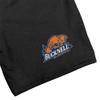 Campus Lab Bucknell University Mens Sweat Shorts School Logo, Black, XX-Large view 2