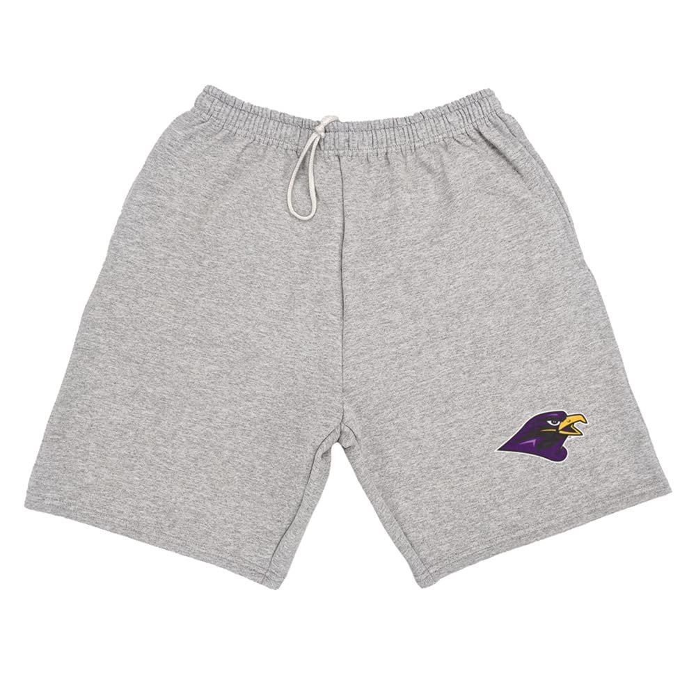 Campus Lab University of Montevallo Mens Sweat Shorts School Logo, Athletic Heather, Large