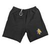 North Carolina A&T State University Mens Sweat Shorts School Logo, Black, X-Large view 1