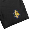 North Carolina A&T State University Mens Sweat Shorts School Logo, Black, X-Large view 2