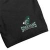 Campus Lab Castleton University Mens Sweat Shorts Primary Logo, Black, Small view 2