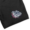 Campus Lab Gonzaga University Mens Sweat Shorts Primary Logo, Black, Large view 2