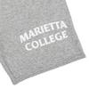 Campus Lab Marietta College Mens Sweat Shorts Primary Logo, Black, Medium view 2