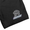 Campus Lab Southwestern Oklahoma State University Mens Sweat Shorts School Logo, Black, Medium view 2