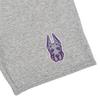 Campus Lab University of Albany Mens Sweat Shorts Primary Logo, Athletic Heather, Medium view 2