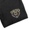 Campus Lab Kutztown University Mens Sweat Shorts School Logo, Black, XX-Large view 2