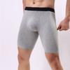 Men's Pure Colors Athletic Trunks ComfortSoft Moisture-Wicking Underpants Cotton Breathable Boxer Briefs view 2