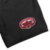 Campus Lab Jacksonville State University Mens Sweat Shorts Primary Logo, Black, Medium view 2