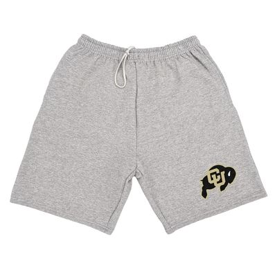 Campus Lab UofC Mens Sweat Shorts Primary Logo, Athletic Heather, Medium