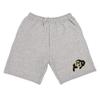 Campus Lab UofC Mens Sweat Shorts Primary Logo, Athletic Heather, Medium view 1