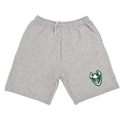 Campus Lab Portland State University Mens Sweat Shorts School Logo, Athletic Heather, Large