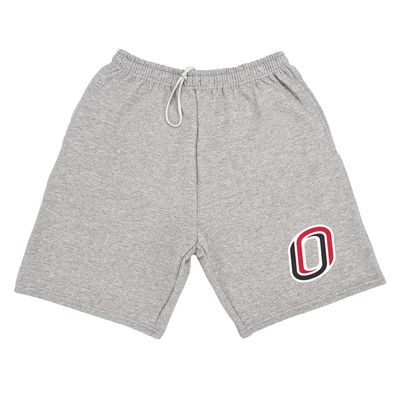 Campus Lab University of Nebraska at Omaha Mens Sweat Shorts Primary Logo, Athletic Heather, XX-Large