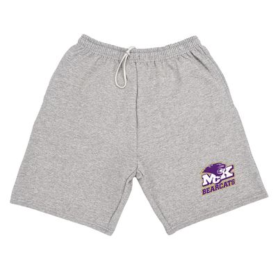 Campus Lab McKendree University Mens Sweat Shorts Primary Logo, Athletic Heather, X-Large