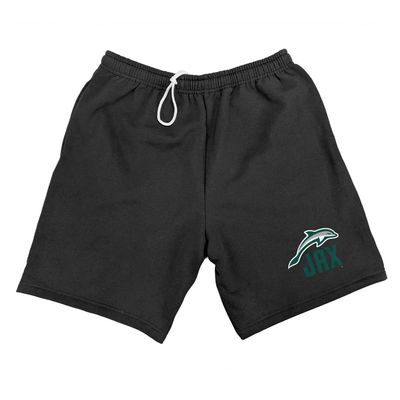 Campus Lab Jacksonville University Mens Sweat Shorts School Logo, Black, Small