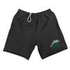 Campus Lab Jacksonville University Mens Sweat Shorts School Logo, Black, Small view 1