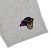 Campus Lab Whittier College Mens Sweat Shorts School Logo, Athletic Heather, X-Large view 2