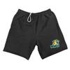 Campus Lab Northern Michigan University Mens Sweat Shorts School Logo, Black, Large view 1