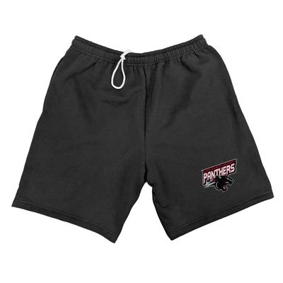 Clark Atlanta University Mens Sweat Shorts Primary Logo, Black, Medium