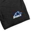 Campus Lab Baruch College Mens Sweat Shorts School Logo, Black, Medium view 2