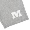 Campus Lab Monmouth College Mens Sweat Shorts Primary Logo, Athletic Heather, Small view 2
