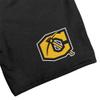 Campus Lab Cameron University Mens Sweat Shorts Primary Logo, Black, Medium view 2