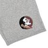 Campus Lab Florida State University Mens Sweat Shorts Primary Logo, Athletic Heather, Small view 2