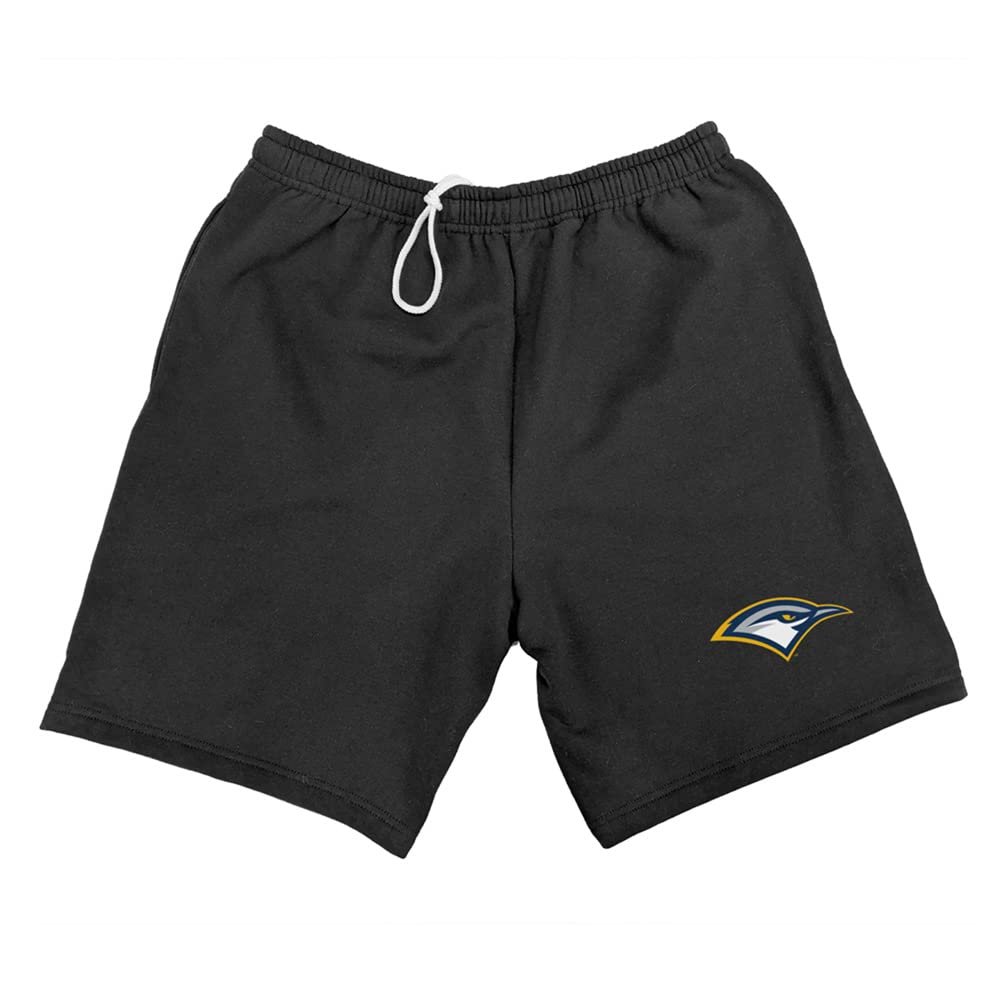 University of Tennessee at Chattanooga Mens Sweat Shorts Primary Logo, Black, Small