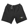 University of Tennessee at Chattanooga Mens Sweat Shorts Primary Logo, Black, Small view 1