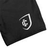 Campus Lab Ithaca College Mens Sweat Shorts Primary Logo, Black, Large view 2
