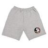 Campus Lab Florida State University Mens Sweat Shorts Primary Logo, Athletic Heather, X-Large view 1